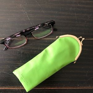 Kate Spade reading glasses 1.5 with case